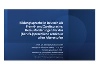 Plenarvortrag 2022: Präsentation